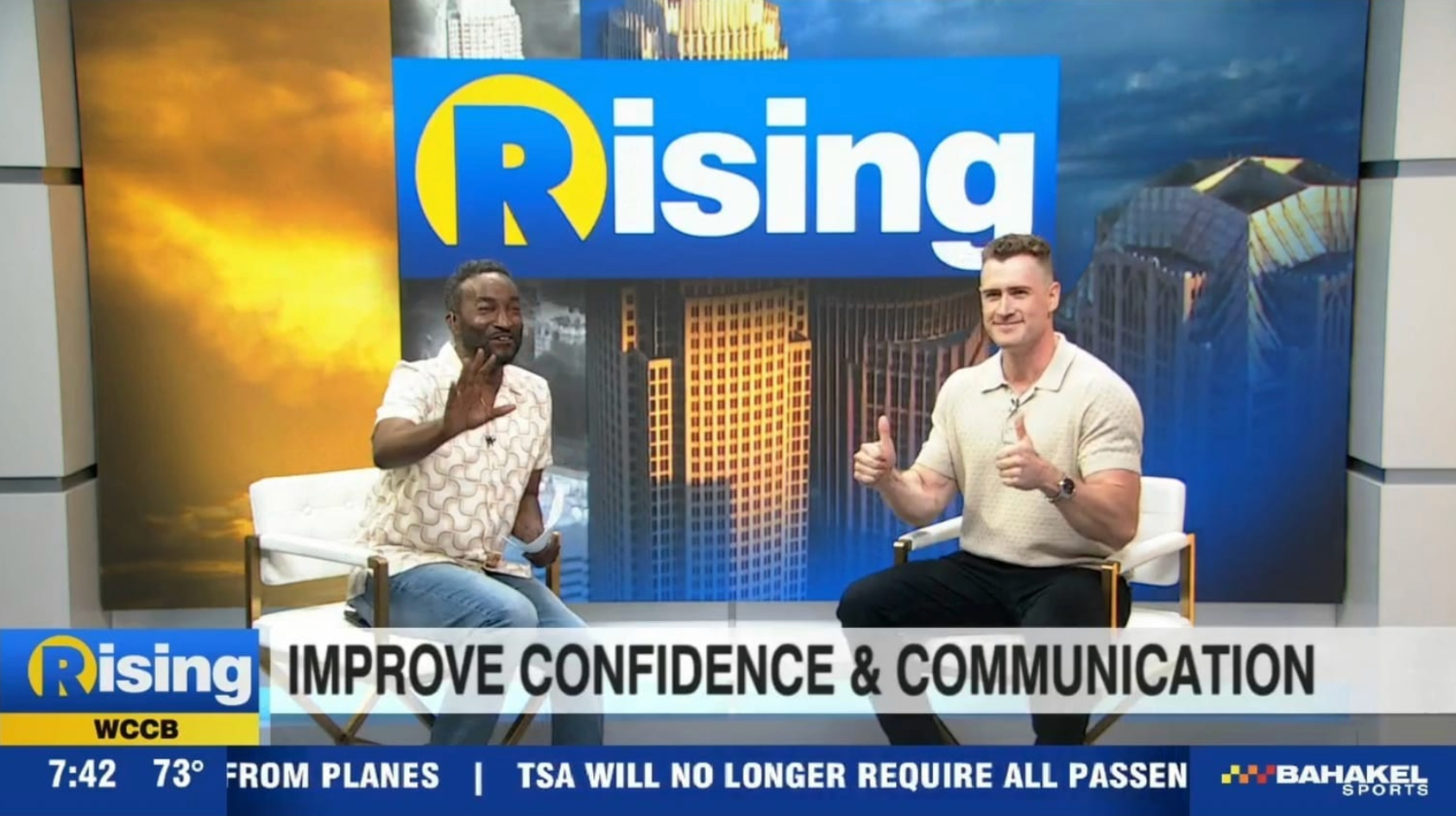 Joseph VanderStel on WCCB Charlotte's Rising